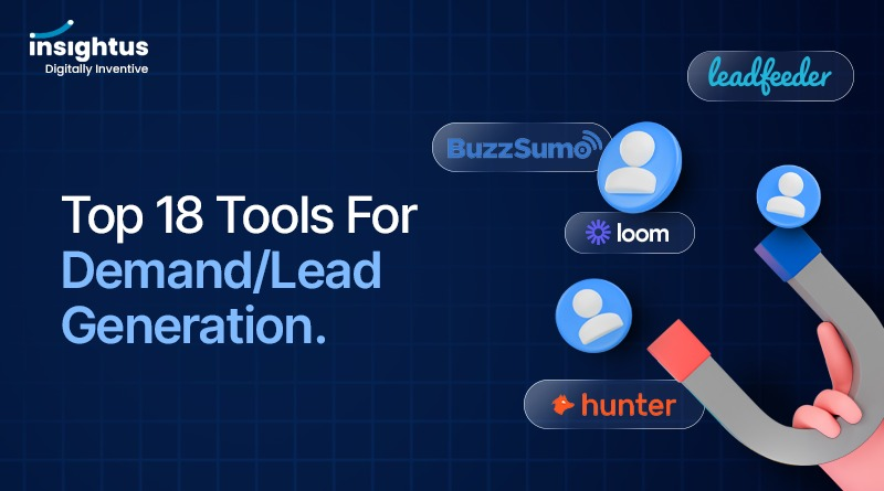 Top 18 Tools for demand/lead generation.