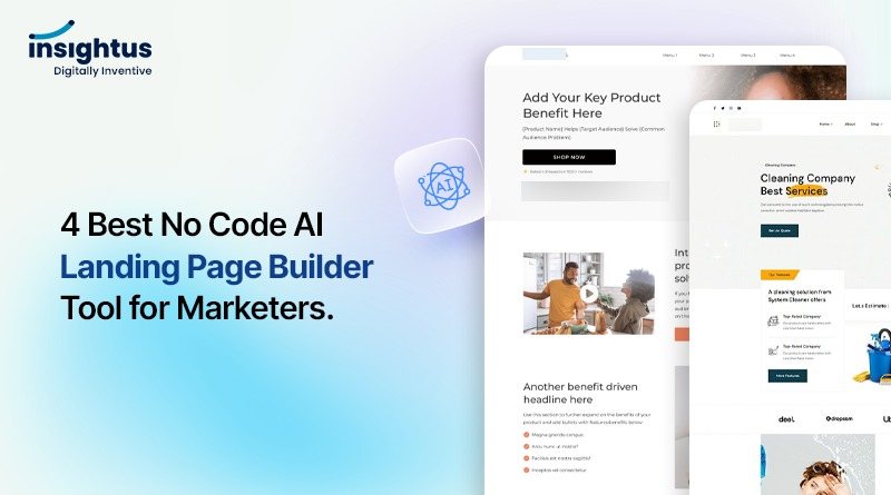 4 Best No Code AI Landing Page Builder Tool for Marketers.